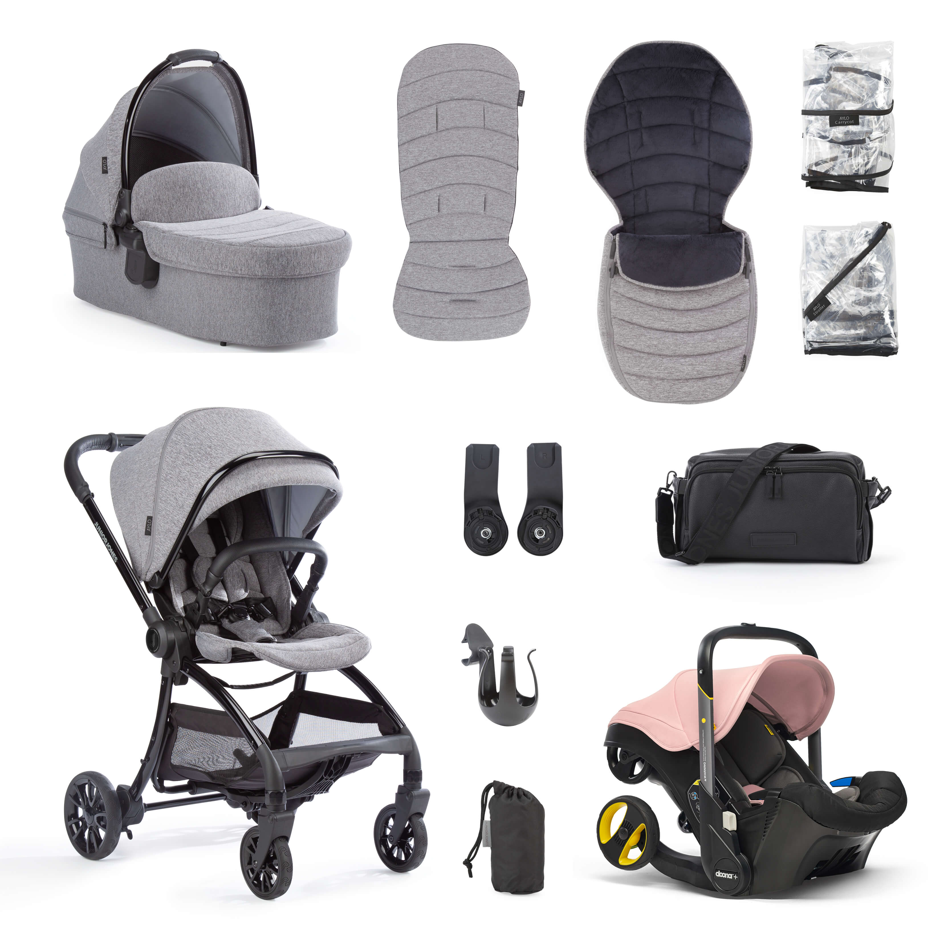Doona car seat blush pink sales