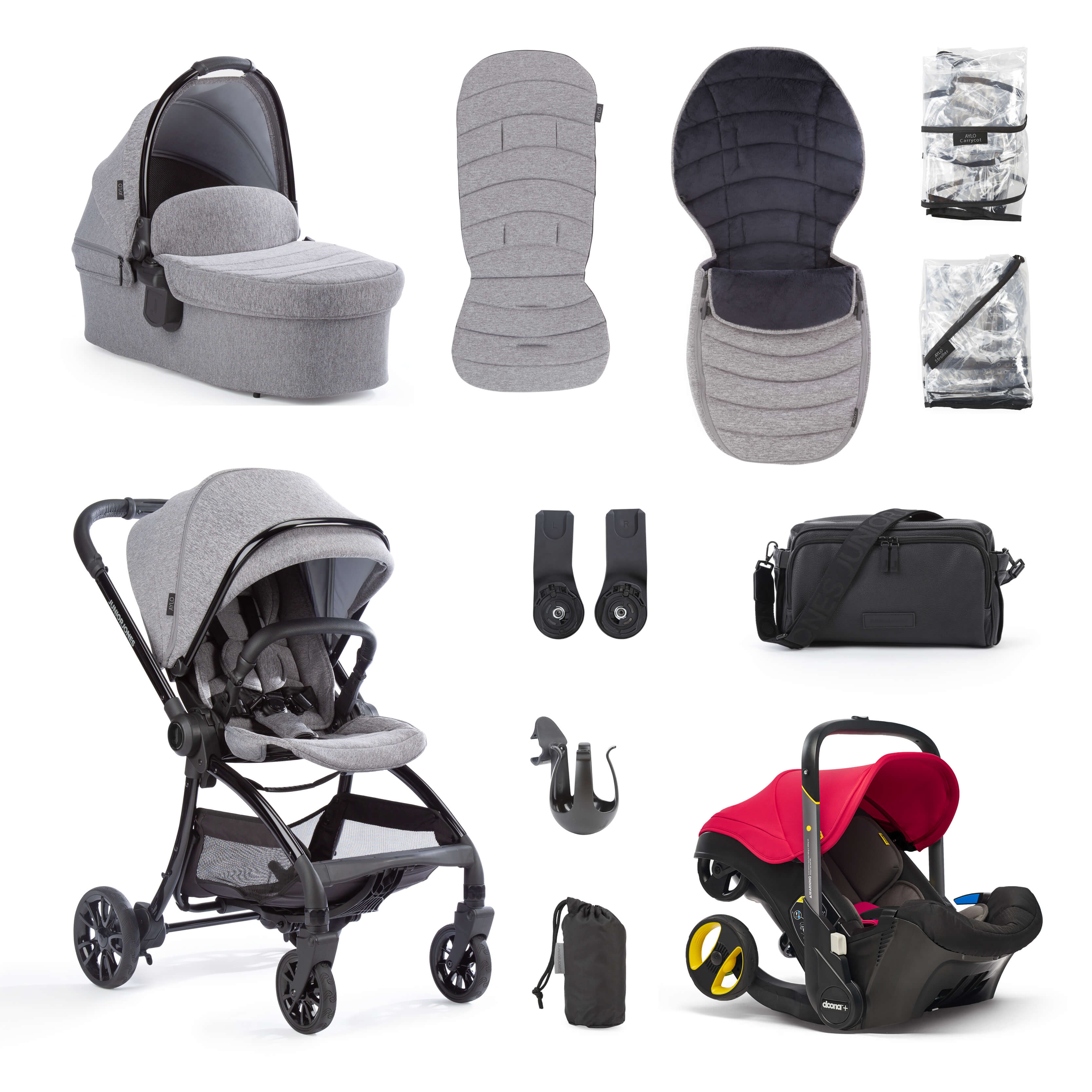 Red stroller set sales