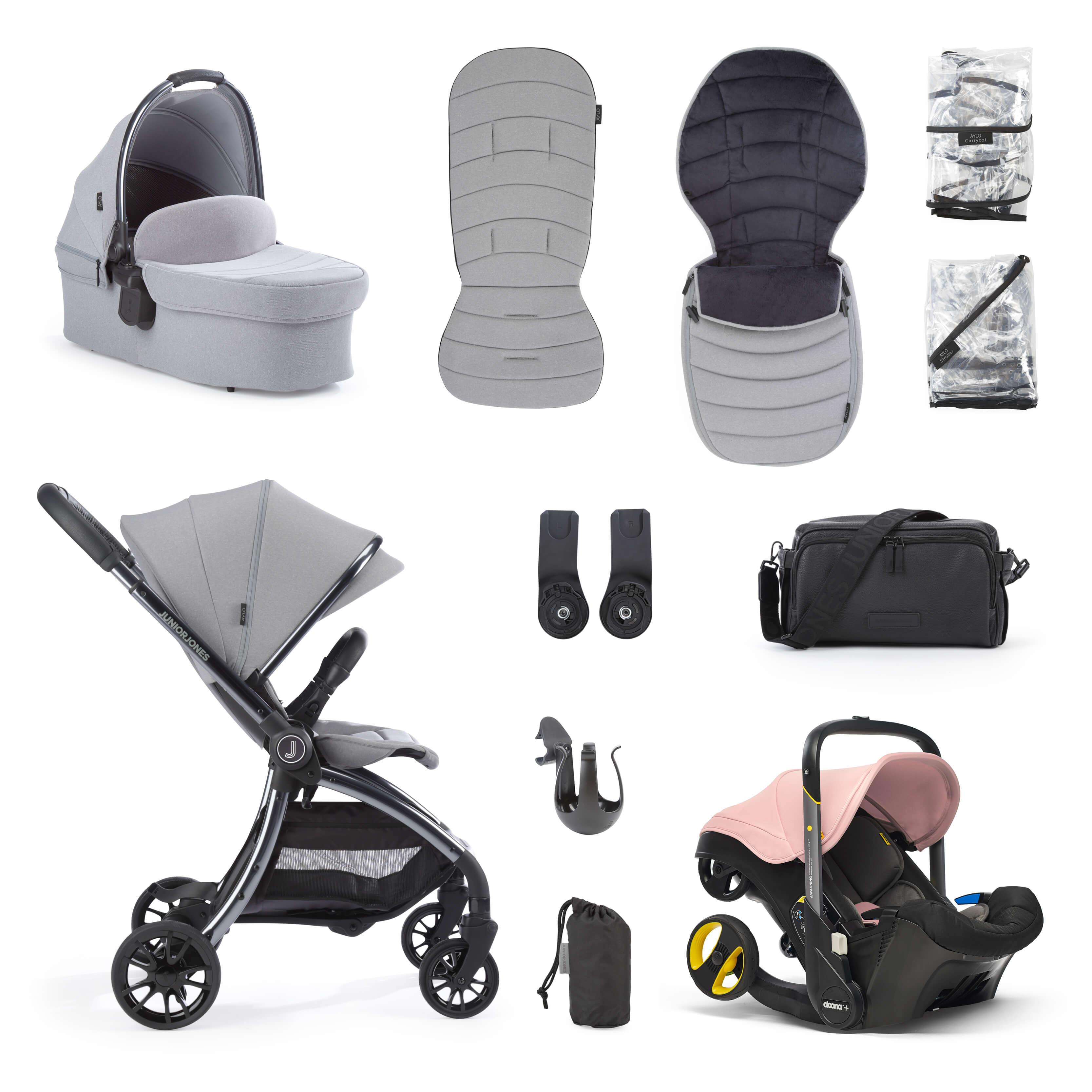 Doona pink shop car seat