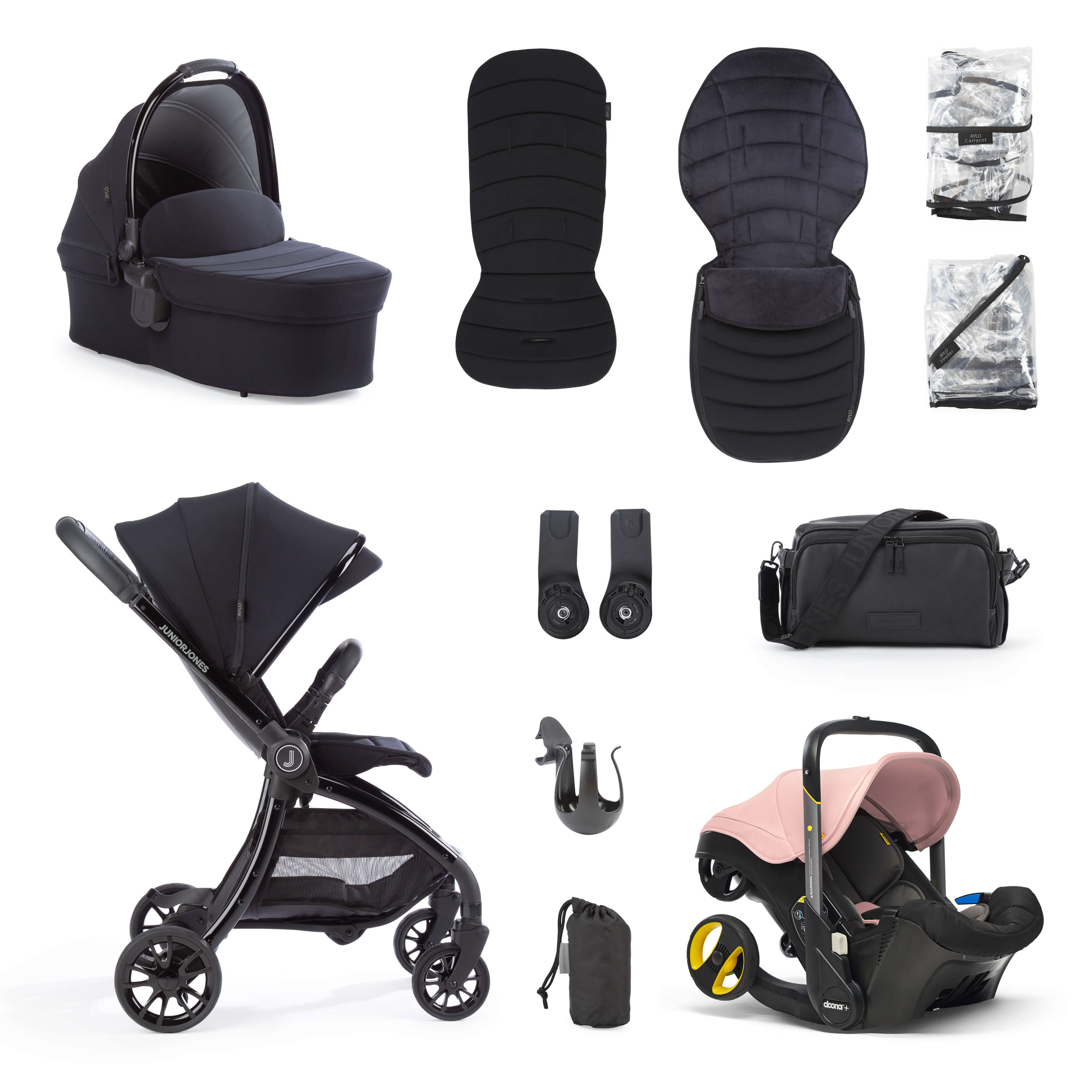Doona stroller deals black