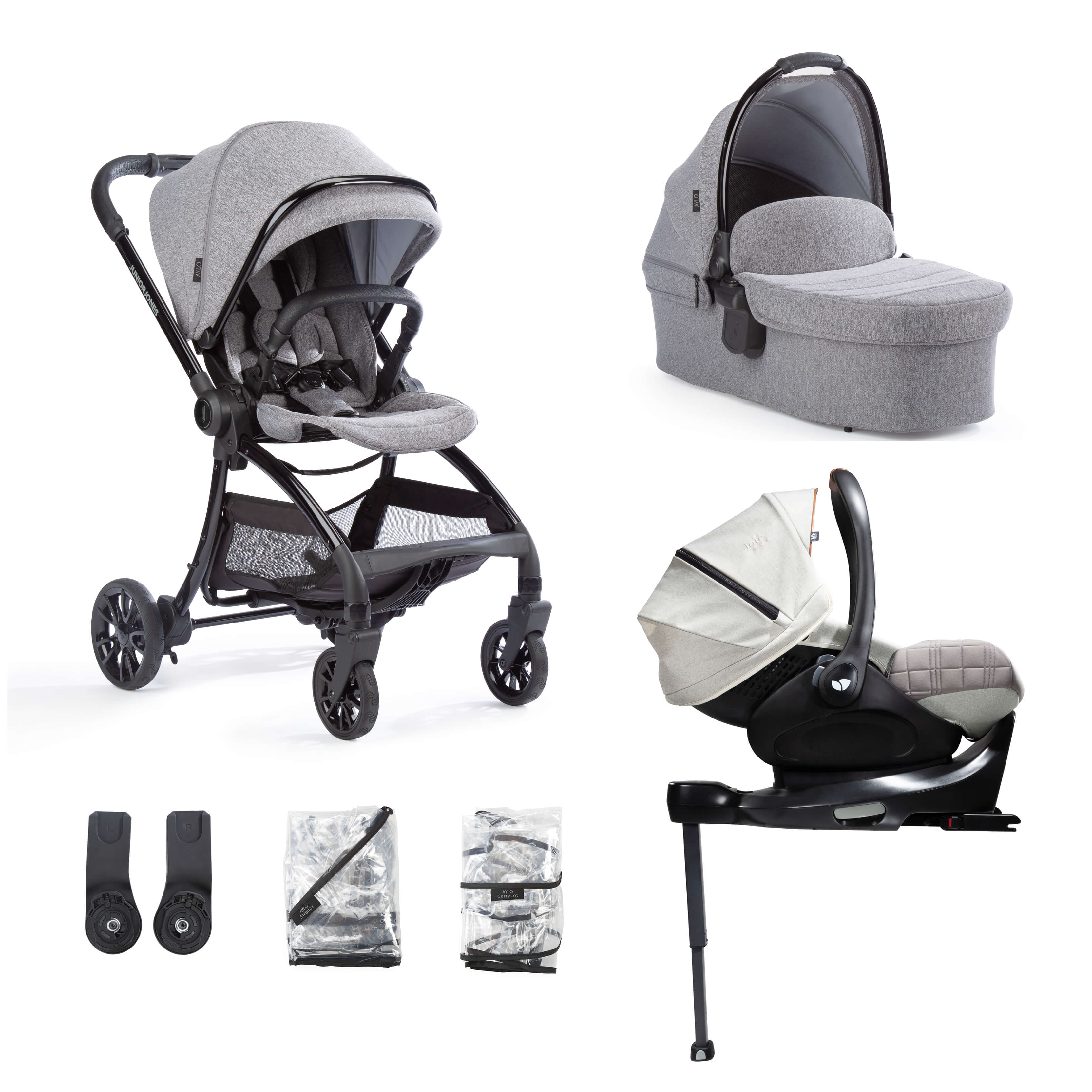 Grey joie stroller sale